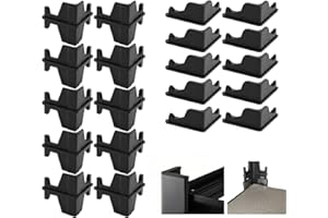 FTTYUBE Whalen Post Insert Corner Connector for Shelving Shelf Heavy Duty Shelving Unit Replacement Parts for Wire Shelving P