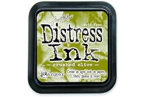 Ranger RATIM27126 Tim Holtz Distress Ink Pad, Crushed Olive