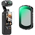 K&F Concept Magnetic Black Diffusion 1/2 Filter for DJI Osmo Pocket 3, Creative Mist Cinematic Effect Filters for Video/Vlog/Portrait Photography