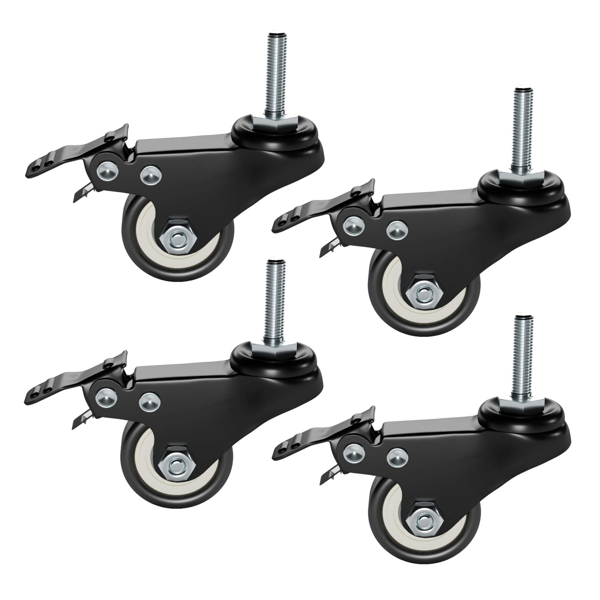 Buy Plixio Piano Keyboard Stand Caster Wheels Set of 4 Replacement
