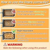 YQL Air Fryer Liners 100Pcs for 5.2L/3.1L Small & Large Drawers view 4