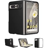 Foluu Case for Google Pixel Fold 2023, Ultra Thin Slim Fit Matte PC with Non-Slip Grip Full Protection Protective Cover for Google Pixel Fold 2023 (Black)