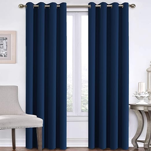 Amazon Com Flamingo P 100 Blackout Curtains 96 Inches Long Ultra