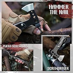 VEITORLD Multitool Axe Hammer Camping