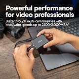 Crucial X10 Pro 1TB Portable SSD USB-C 3.2 IP55 Dust/Water Proof view 2