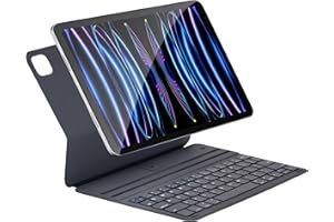 mobee Keyboard Case for iPad Air 13 inch (M3/M2, 2025/2024) & iPad Pro 12.9" (3rd, 4th, 5th, 6th Generation) - Ultra Slim Mag