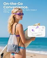Hearprotek Swimming Ear Plugs Adults 2 Pairs Silicone Purple view 6