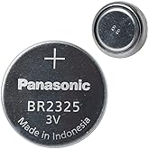 PANASONIC INDUSTRIAL BR-2325/BN LITHIUM COIN, 3V, 165 MA