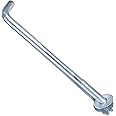 Hard-to-Find Fastener 014973147471 Galvanized Anchor Bolts, Gray 5/8-11 x 12, Piece-10