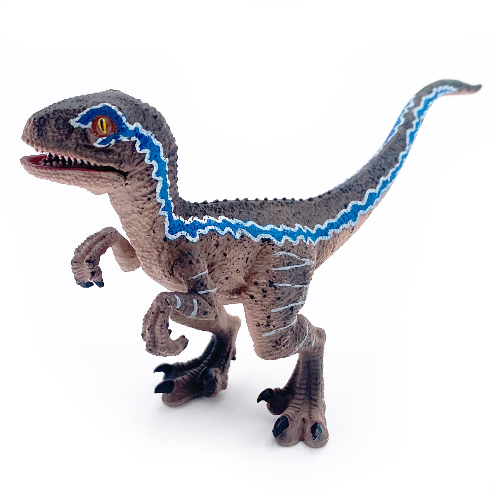 Gemini&Genius Ankylosaurus And Velociraptor Dinosaur Toys For Kids, Lifelike Dino Action Figures, Great For Collection Gifts, Cake Toppers, Toddler Stocking Stuffers, Kids Fun Party Favors