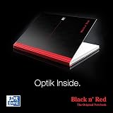 Black n' Red Oxford A4 Notebook Casebound Hardback 192 Pages view 4