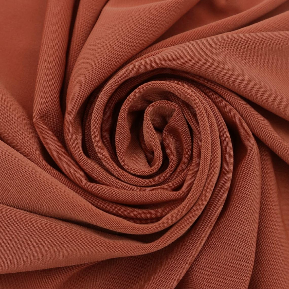 Texco Inc Solid 4-Way Stretch Venezia Polyester