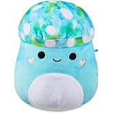 Squishmallows 8" Valentines Mully The Mushroom, Blue