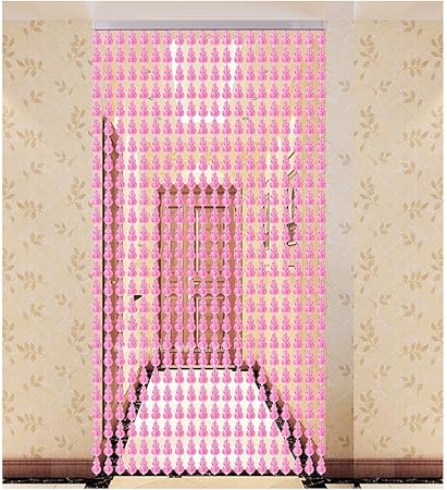 WENYAO Cortinas de Cuentas de plástico para Puertas, Panel de