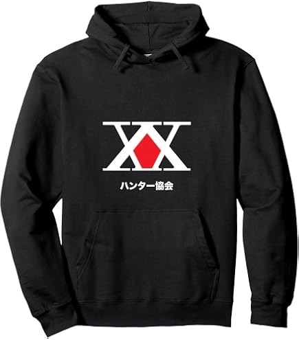 Amazon.com: Hunter X Hunter Logo Pullover Hoodie : Clothing, Shoes