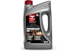 TRIAX Powerflow MV 68 Premium HLP Hydraulic Oil, 6000 Hour Extended Life, Double Anti-Wear, True All Season, -40 F Pour Point (1 Gallon)