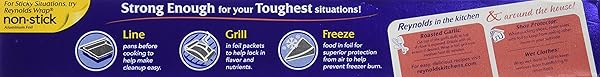 REYNOLDS ALUMINUM FOIL, HEAVY DUTY, 50 SQUARE-FOOT ROLL