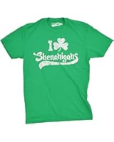 I Clover Shenanigans T-Shirt Funny St Patricks Day Parade Saint Paddys Day Tee