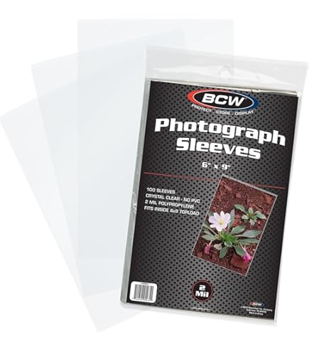 Aazon.co: BCW 8x10 Toploader Holder - 25 Count | Rigid PVC, Non-Toxic - Foto 11