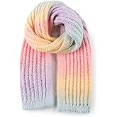 Peecabe Kids Scarf Soft Warm Knit Neck Warmer Winter Classic Scarf for Boys Girls