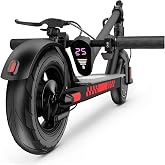 Aimittie Electric Scooter for Adults, 350W Brushless Motor, 36V 8AH Battery, Max 20 MPH, 265LBS Load,10‑Inch Honeycomb Tire, Front &amp; Rear Dual Shock Absorption Commuter E‑Scooter