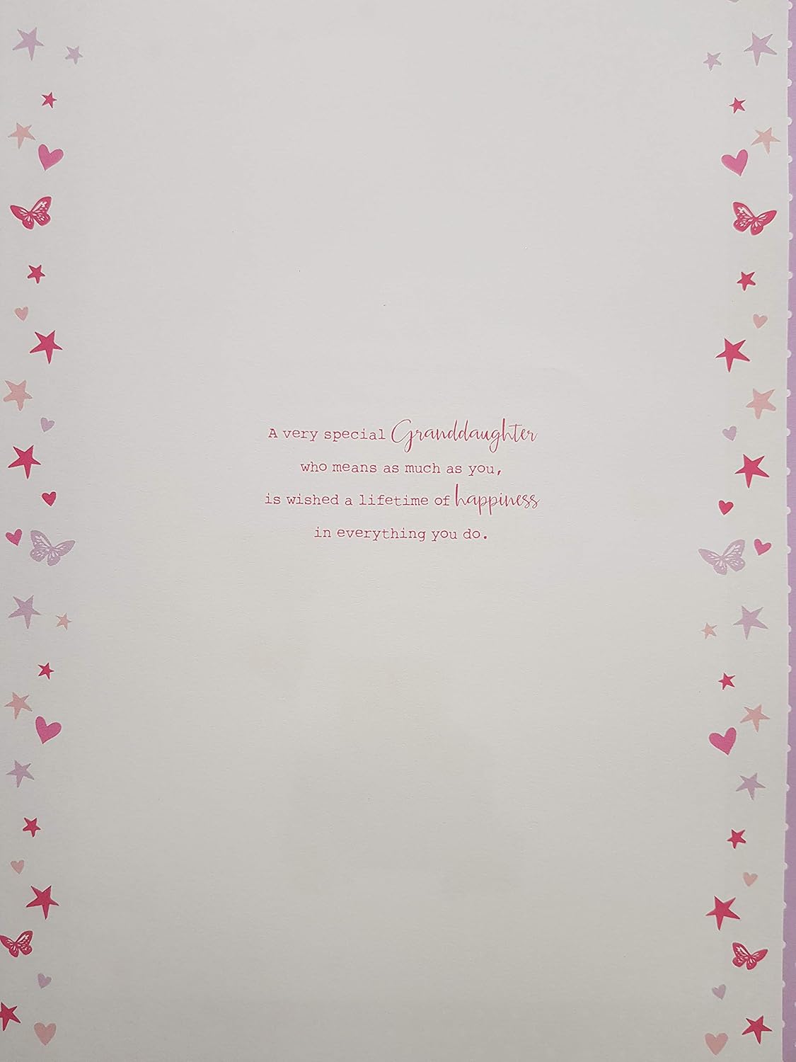 ICG Birthday Card - Special Granddaughter 18th Birthday Large Boxed Card, grey|white|pink|red, 305mm x 225mm - Image 3