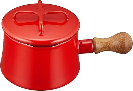 Amazon Dansk ダンスク コベンスタイル 片手鍋 13cm 1l ガス火専用 チリレッド ホーロー 片手鍋 ソースパン オンライン通販