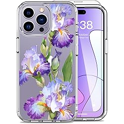 LUHOURI for iPhone 15 Pro Max Case with Screen