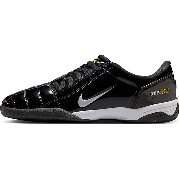 Amazon.com | Nike Men's T90 Sp Sneaker, Black White Metallic