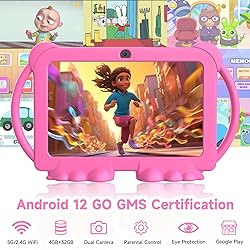 2024 Kids Tablet, Android 12 Tablet for Kids 7