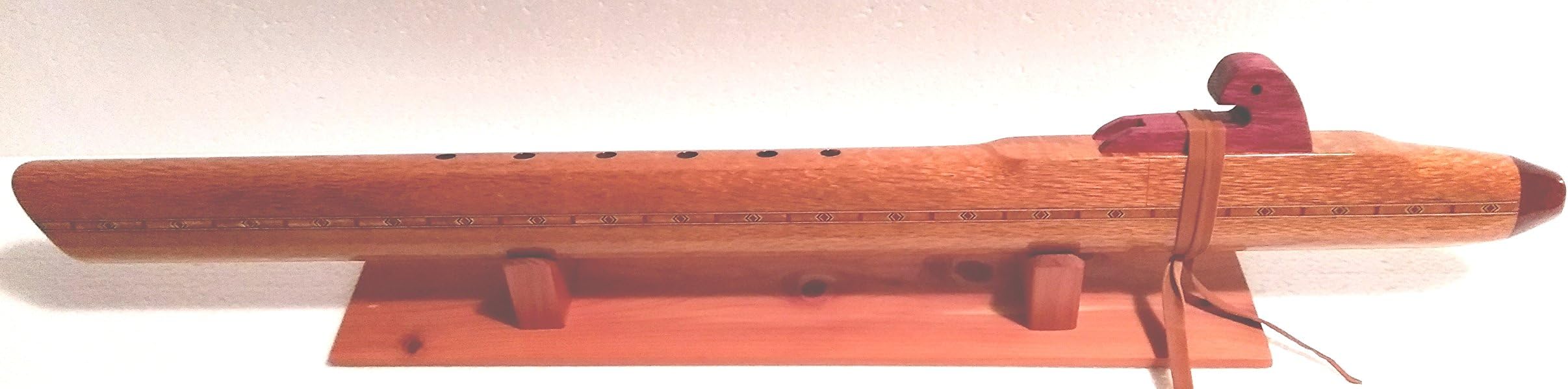 57 Native American Flute - Hand Made - Lacewood - Key of Low C - Awesome