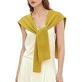 Women's Fashion Knitted Shawl Sweater Wraps for Women Travel Casual Scarf Cape Shoulder Tops