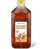 Amazon Grocery, Wildflower Pure Honey, 80 oz (Previously Amazon Fresh, Packaging May Vary)