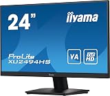 iiyama XU2494HS-B2 24 Inch VA Full HD 1080p LCD Monitor Slim Bezel HDMI DP view 3