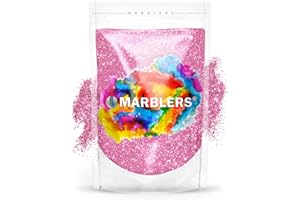 MARBLERS Twinkle Glitter [Flamingo] 3oz (85g) | Fine | Non-Toxic, Vegan, Cruelty-Free | Face, Body, Eyeshadow, Hair, Festival, Party Makeup | Nail Art, Polish | Resin, Tumbler, Slime, Craft