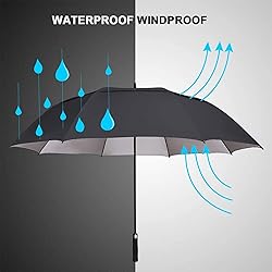 G4Free 62 inch Extra Large Windproof Golf Umbrella