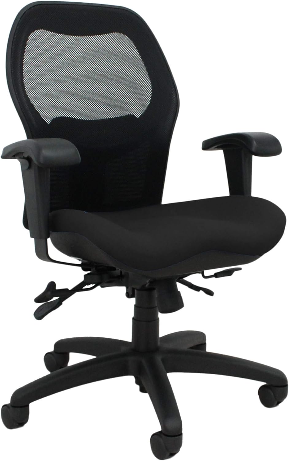 Vcube365 Black Office Chairs V2607 Comes with Memory Foam