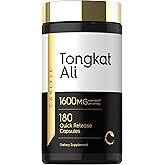 Carlyle Tongkat Ali | 180 Quick Release Capsules | Non-GMO and Gluten Free Supplement