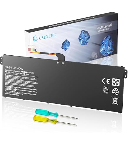 Amazon.com: OUWEE AC17A8M Laptop Battery Compatible with Acer Spin