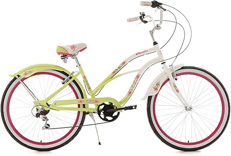 lime green beach cruiser