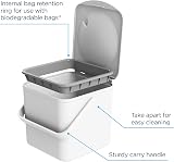 Minky 3.5L Caddy Kitchen Waste Bin Recycle Bin Multi Purpose UK Made view 2