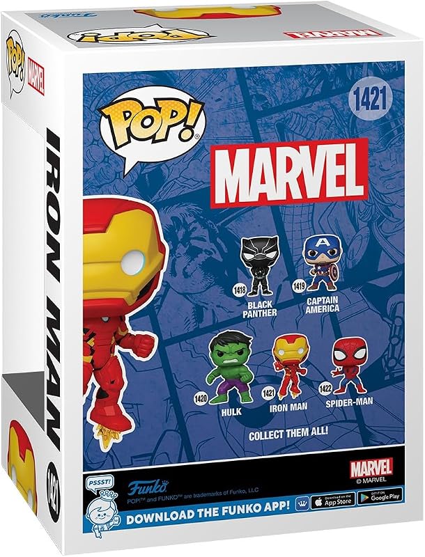 Figura Iron Man Marvel New Classics 9Cm