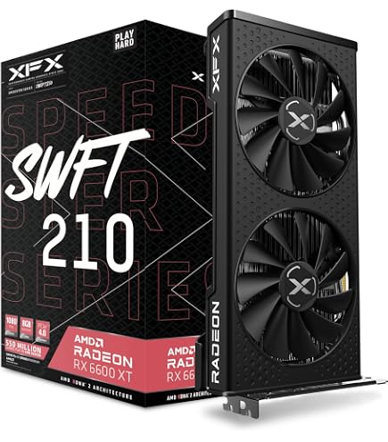 Amazon.com: XFX Speedster SWFT210 Radeon RX 6650XT CORE Gaming