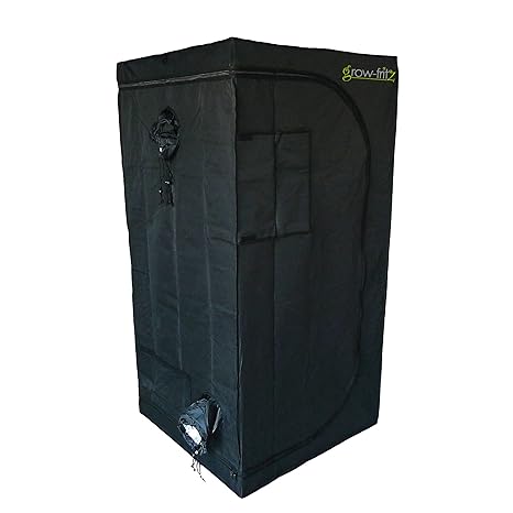 Growzelt L 100cm x B 100cm x H 200cm Pflanzenwachstumszelt Growbox Zuchtschrank Grow Zelt