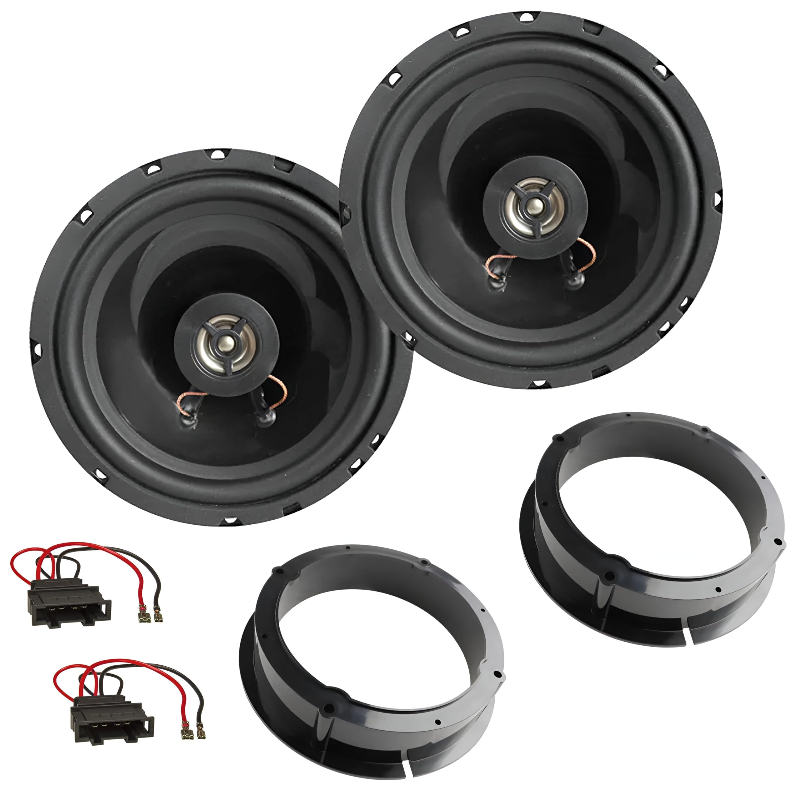Loudspeaker Kit for VW Golf IV/Bora/Passat - 16.5 cm, 120 W