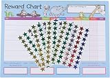 House of Card & Paper Reward Charts 4 Pack with 225 Foil Star Stickers UK Made view 2