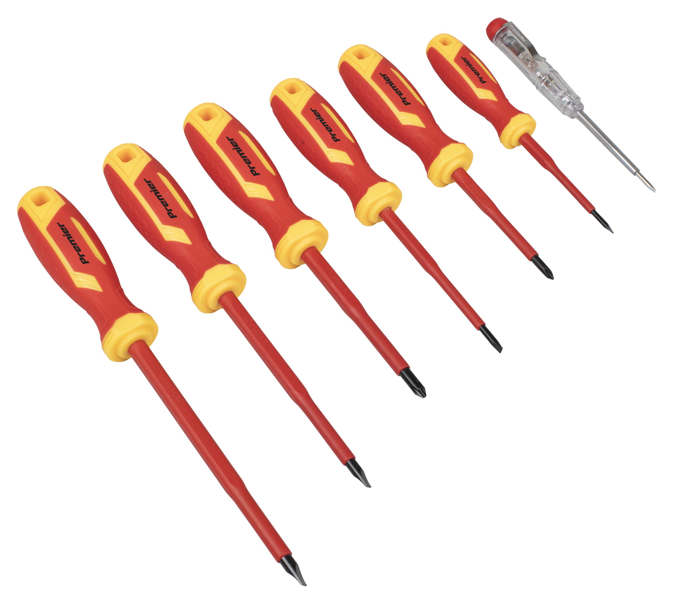 Sealey Premier Screwdriver Set 7pc - VDE Approved - AK6125