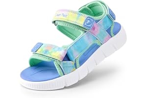 DREAM PAIRS Boys Girls Sandals Kids Toddler Athletic Summer Water Open Toe Shoes for Toddler/Little Kids/Big Kids