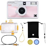 KODAK EKTAR H35N Half Frame Camera 35mm Reusable Focus-Free Bulb Star Filter