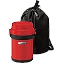 Zojirushi SL-JAE14RU Apple Red Mr. Bento Stainless Lunch Jar
